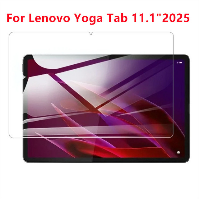 Lenovo Yoga Tab 11,1 Zoll Displayschutzfolie aus 9H gehärtetem Glas, transparent, kratzfest und blasenfrei - Bild 1