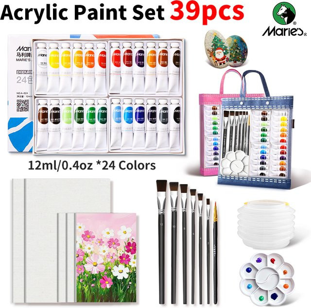 Marie Acrylfarben-Set, 39-teiliges Set, Bunt / Mehrfarbig - Bild 1