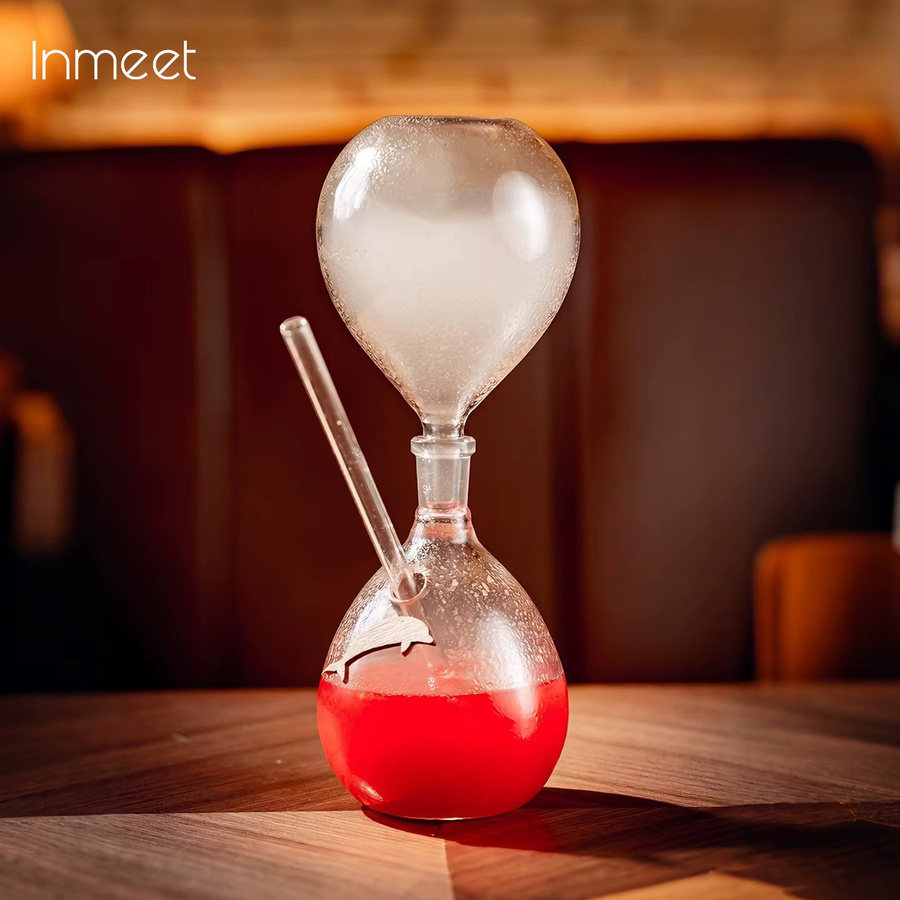 Inmeet Sanduhr-Cocktailglas aus Glas, transparent - Bild 3