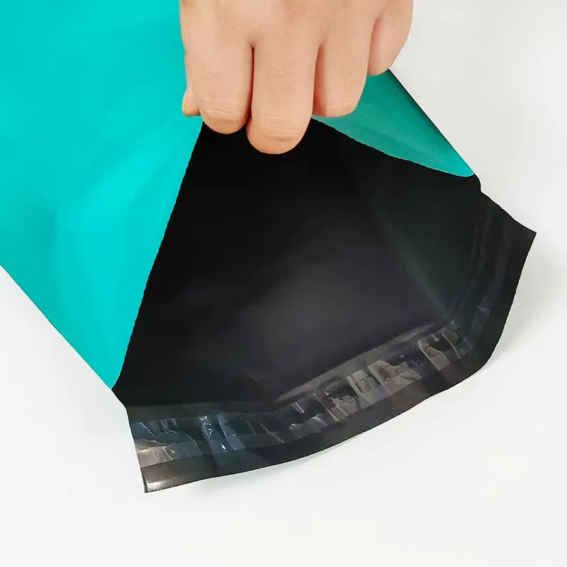 INPLUSTOP Versandtaschen aus Kunststoff in Grün, 50 Stück wasserdichte Mailing-Taschen mit Selbstklebeverschluss, B: 30,0 cm x H: 17,0 cm - Bild 4