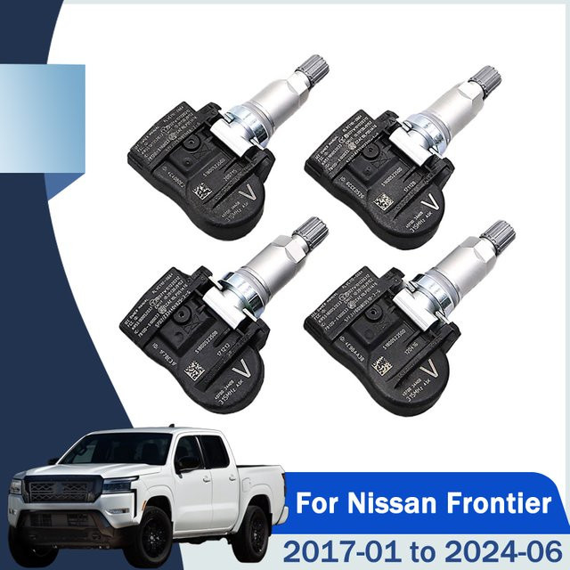 GANGLE Reifendruck Überwachung Sensor TPMS 315 MHz für Nissan Frontier Maxima NV200 Sentra Versa in Schwarz - Bild 1