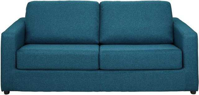 Schlafsofa Doneto Vente-unique Blau mit Stoffbezug, Breite: 194 cm - Bild 1
