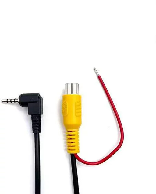 QXNY RCA zu 2,5mm AV Konverterkabel für Auto-Rückfahrkameras und Dashcams - Bild 1