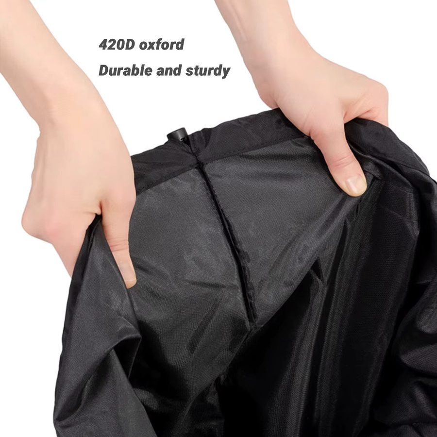 Schutzhülle für Kinderwagen und Babytrage aus 420D Oxford Textil in Schwarz mit Schultergurt zur Aufbewahrung und für Flugzeugreisen - Bild 2