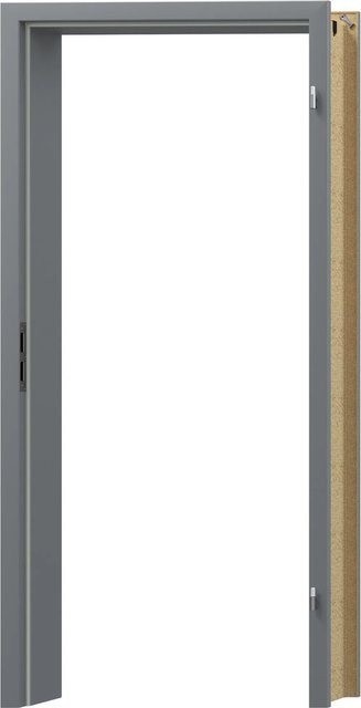 Getadoor Türzarge GLN747 in Staubgrau, Anschlag Rechts, B/T/H: 86 x 14,5 x 198,5 cm - Bild 1