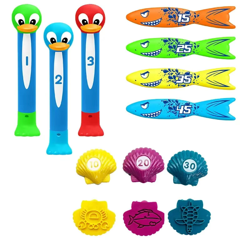 CONUSEA Kinder-Tauchspielzeug-Set, Meerestiere, Bunt / Mehrfarbig - Bild 2