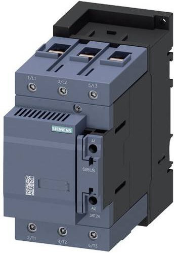 Siemens Kondensatorschütz 3RT2646-1AB03 mit 3 Schließern in Grau - Bild 1
