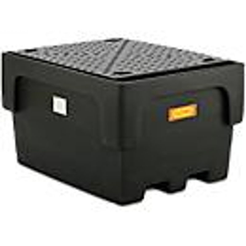 Cemo IBC-Auffangwanne aus Polyethylen mit PE-Lochplatte, 1100 l, unterfahrbar - Bild 2