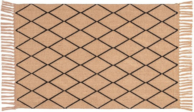 Wenko Badematte Calama in Beige mit Jute-Optik, B/T: 80 x 50 cm - Bild 1