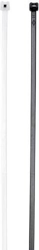 Cimco Kabelbinder Schwarz UV-stabilisiert und flexibel, 100 Stück, Länge: 200 mm, Breite: 2,50 mm - Bild 1