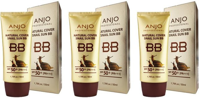 ANJO Natural Cover Snail Sun BB-Creme, 50 ml - Bild 1