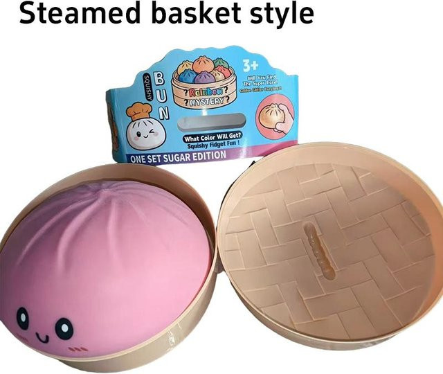 Binchi Outdoor Equipment Knödel Squishy, 25cm, mit buntem Design, Stressball - Bild 1