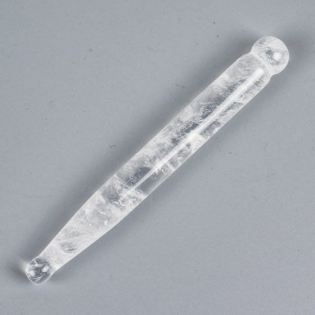 Muyijaderies Jade Massage Stick, Quarz, Gesicht Augen Körper, Unisex - Bild 1