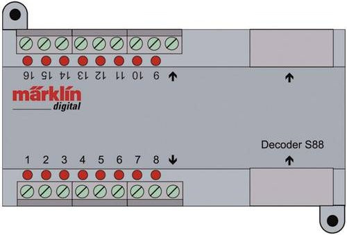 Märklin 60882 S 88 DC-Decoder DCC in Grau - Bild 1