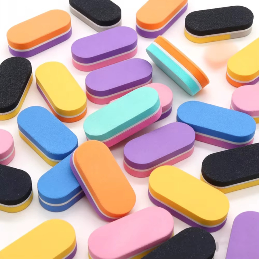 JEARLYU Mini-Nagelpufferblock Zweifarbige Schleiffeile, Hände & Füße - Bild 3