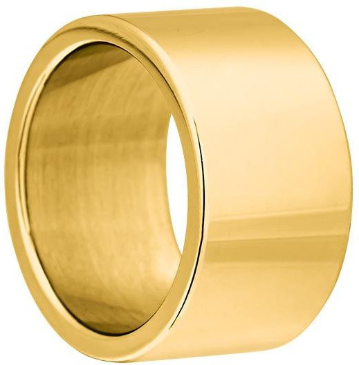 JWSHMAN Ring Edelstahl, Gold, Herren, 12 mm breit - Bild 1