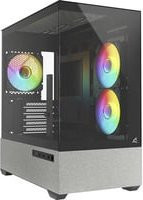 Sharkoon MK7 ARGB Tower-Gehäuse in Schwarz mit USB-C und Micro-ATX Unterstützung - Bild 1