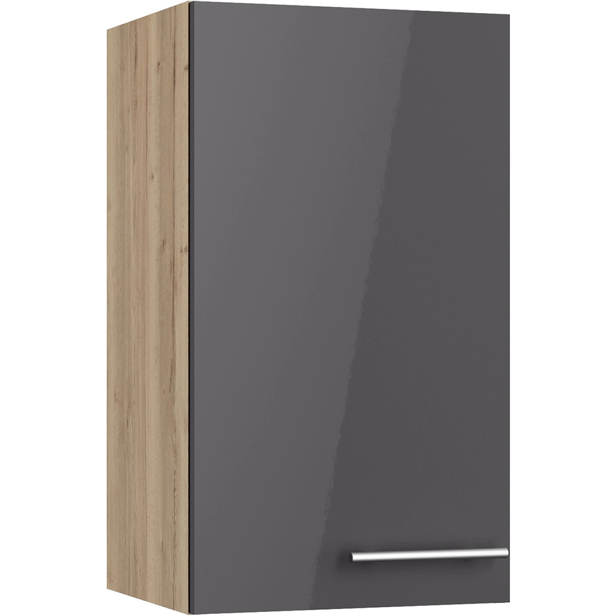 Optifit Küchen-Oberschrank Jonte Anthrazit-Wildeiche, B/T/H: 40 x 34,9 x 70,4 cm - Bild 2