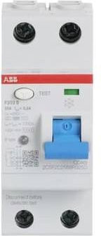 ABB FI-Schutzschalter F20B-25/0,3 RCD 25A 230V Weiß - Bild 1