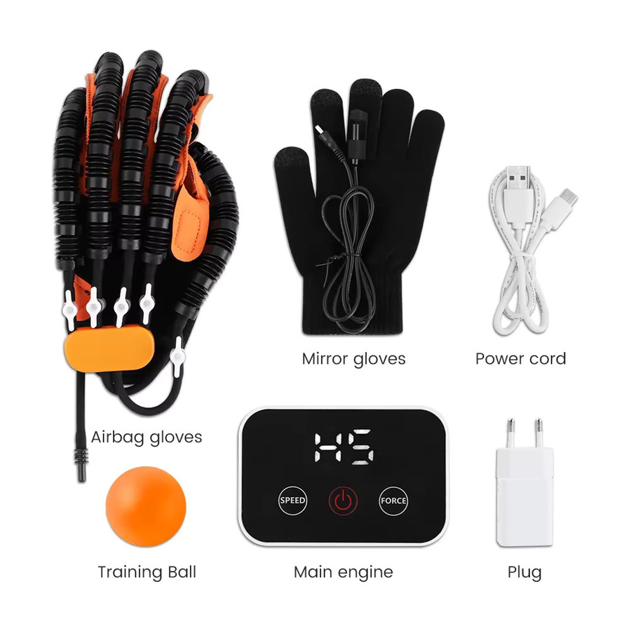 SUOLAER Handrehabilitations-Roboterhandschuh zur Schlaganfall-Rehabilitation und Finger-Training für Hemiplegie - Bild 5