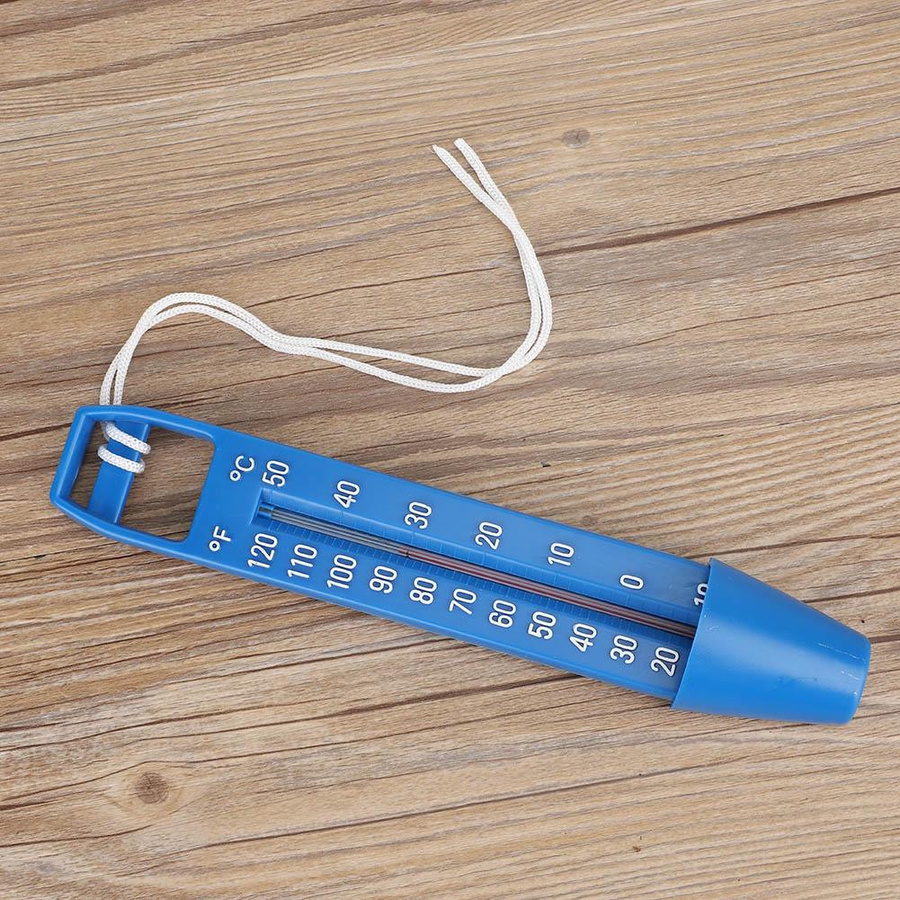 TOMTOP JMS Schwimmendes Thermometer in Blau für Pool, Spa und Badewanne mit Schnur - Bild 5
