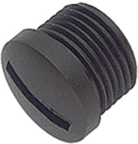 Binder 08-2769-000-000 Sensor-Aktor-Steckverbinder M12 unkonfektioniert mit Schutzkappe in Schwarz - Bild 1