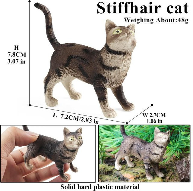 Oenux Katzenmodell Actionfigur Katze ab 3-6 Jahren - Bild 1