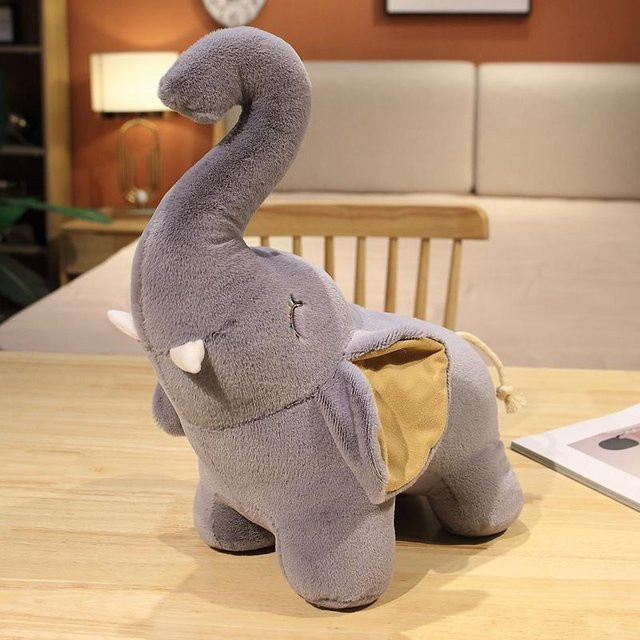Elefant Plüschtier Puppe, Rosa und Grau, ab 3 Jahre - Bild 1