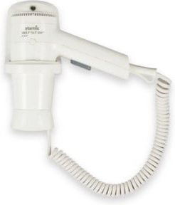 Starmix Hand-Haartrockner HFSW 12 mit Wandhalterung aus Kunststoff in Weiß - Bild 1