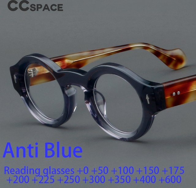 CCspace Rundlesebrille, Acetat, Vollrand - Bild 1