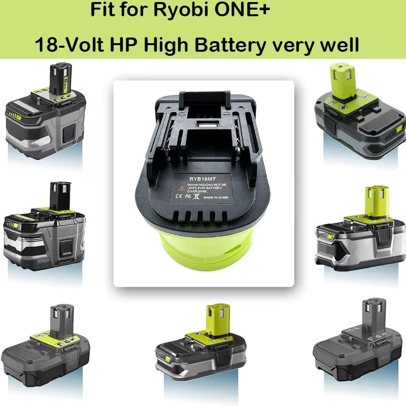 Akku-Adapter für Ryobi ONE+ 18V Li-Ionen-Akkus auf Makita 18V Li-Ionen-Elektrowerkzeuge Konverter für P107 und P108 - Bild 4