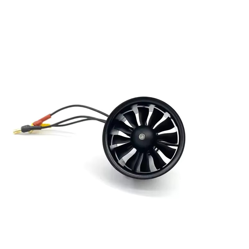 Xfly 40 mm 12-Blatt-EDF-Kanalventilator, 3/4 Netzteil-System, mit 4S 1413-kv5000 externem bürstenlosem Motor für RC-Jet-Flugzeuge - Bild 3