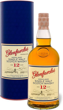 Glenfarclas Single Malt Scotch Whisky 12 Jahre Sherryfass 0,7 l