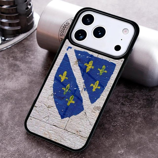 Weiche Silikon-Handyhülle mit Bosnien und Herzegowina Flagge für iPhone 17 16 15 14 13 12 11 Pro Max Plus und 17Air, Multicolor - Bild 1