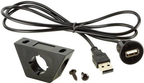 ACV USB-A Adapter in Schwarz ACV 44-1000-007 - Bild 1