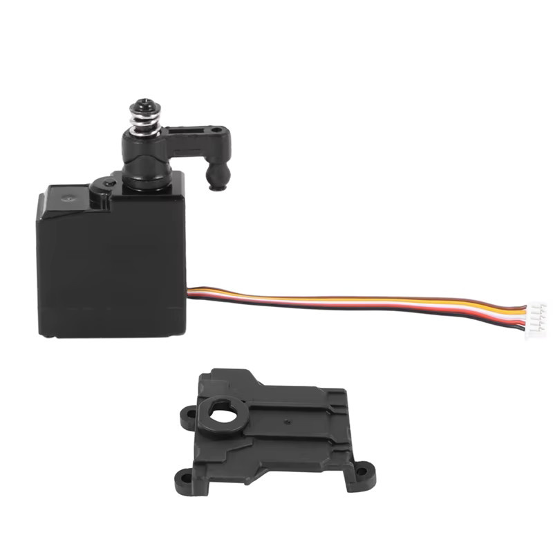 Xinlehong 5-Draht-Servo, RC Auto Ersatzteile Zubehör, Schwarz, Kunststoff - Bild 2