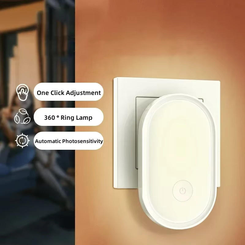 Feimefeiyou LED Nachtlicht mit Induktionssteuerung und Augenschutz für Schlafzimmer und Zuhause - Bild 2