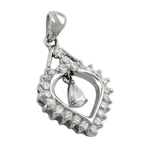 SIGO Anhänger Herz, 925 Silber, Zirkonia, Unisex - Bild 1