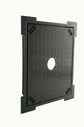 Marley Fliesenrahmen aus Kunststoff in Schwarz, B/H: 23,9 x 28,9 cm - Bild 1