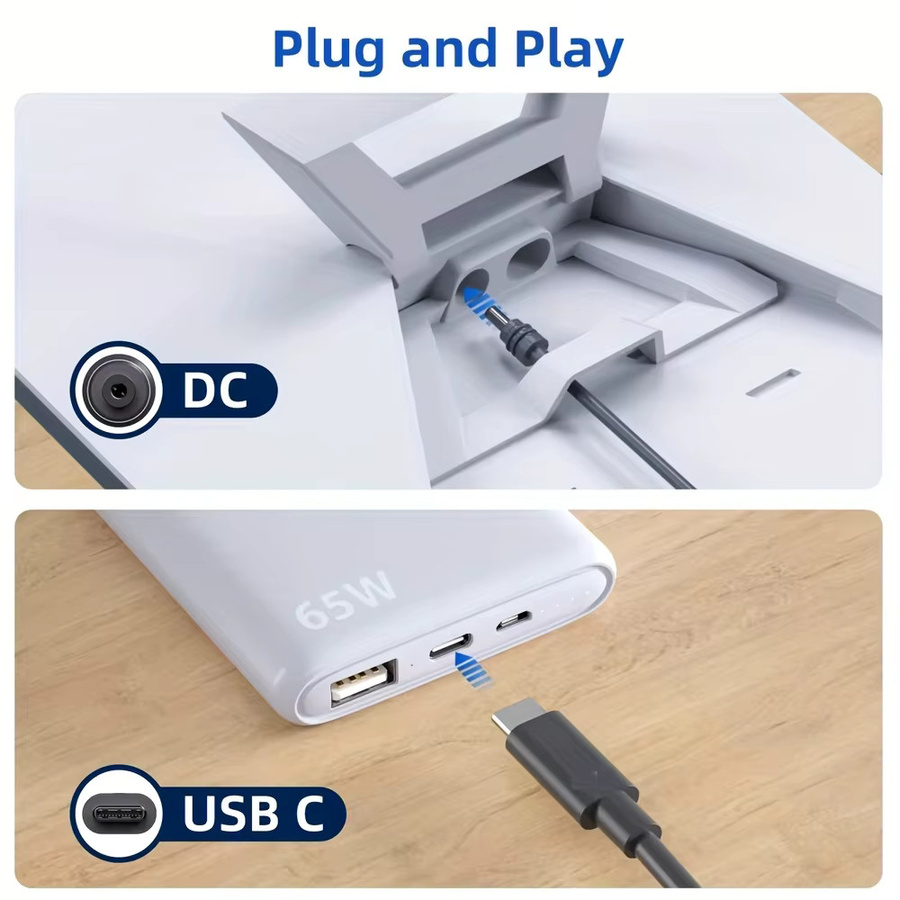 Starlink Mini-Kabel USB-C auf AC-Netzteil in Grau, 18 AWG Schnellladekabel kompatibel mit Anker 737 Power Bank - Bild 6