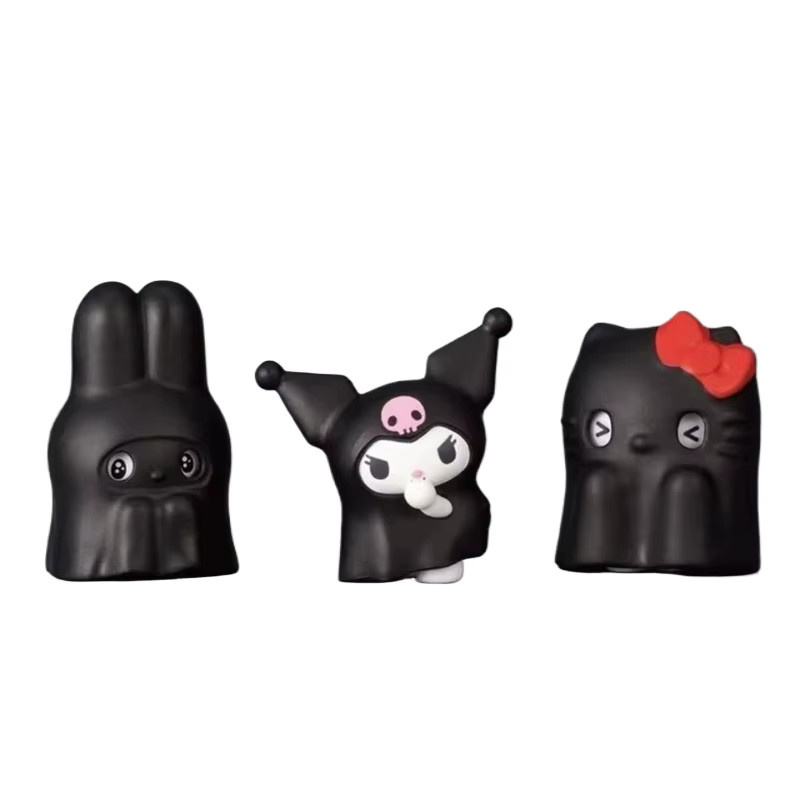Sanrio Kuromi Blindbox-Figur, Schwarz-Weiß, Einzelfigur - Bild 4