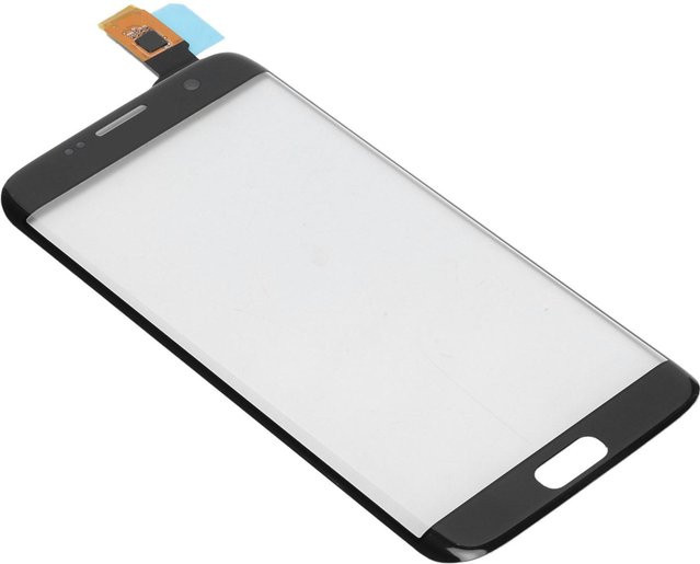 Samsung Galaxy S7 Edge Touchscreen Digitizer Glaslinsenersatz mit Werkzeugen in Schwarz - Bild 1