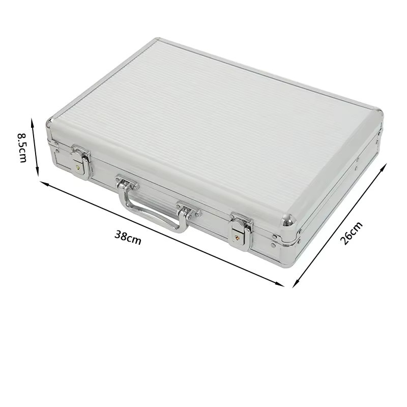 DOKW Uhrenbox Aluminium, Silber, Herren - Bild 2