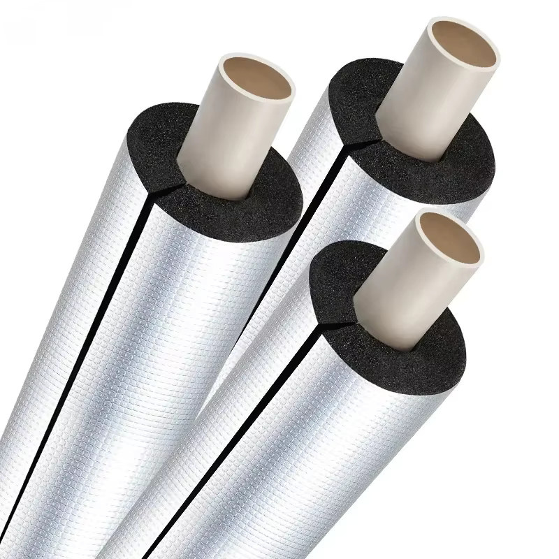 Selbstklebender EPDM-Gummi-Rohrschutz zur Wärmedämmung und Abdichtung, röhrenförmige Schutzhülle für Pipelines, Durchmesser: 16 mm bis 60 mm - Bild 3