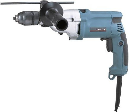 Makita 2-Gang-Schlagbohrmaschine HP2051J in Blau mit 720 W - Bild 1