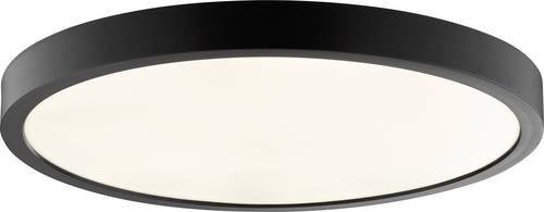 Brilliant LED Deckenleuchte Jade Schwarz rund Durchmesser: 37,5 cm - Bild 1