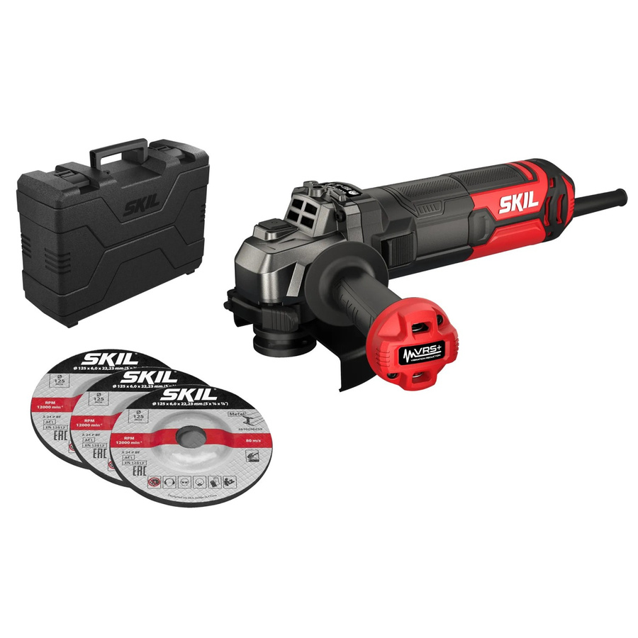 Skil Winkelschleifer 9151GB in Rot mit 1.010 W und 125 mm Scheibendurchmesser - Bild 2