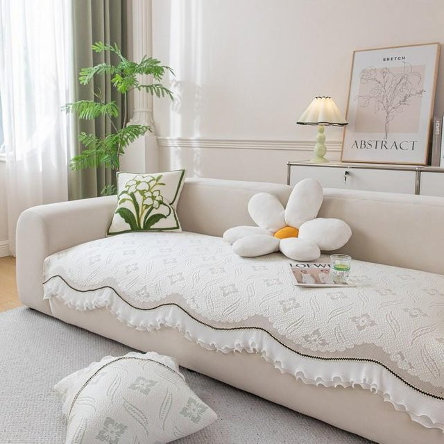 BC-Warm Home Kühlendes Sofakissen aus Eis-Seide in Unregelmäßiger Spezialform, B/B: 70 x 70 cm - Bild 1