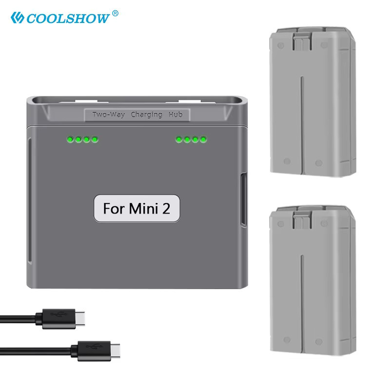 DJI Intelligenter Flugdrohnen-Akku für Mini 2 und Mini 2 SE, 2400 mAh, Grau - Bild 3