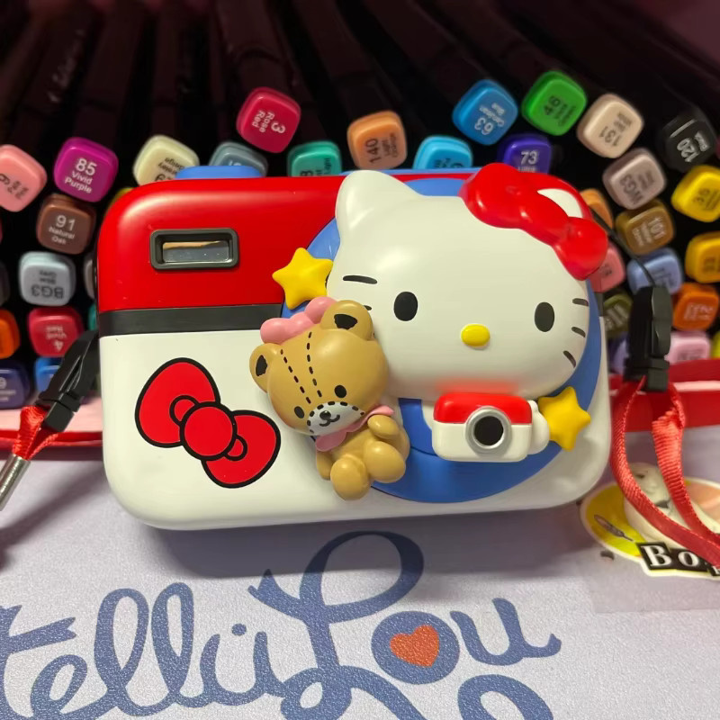 Sanrio Retro Kamera Serie Blind Box Sammelfiguren Multicolor - Bild 3